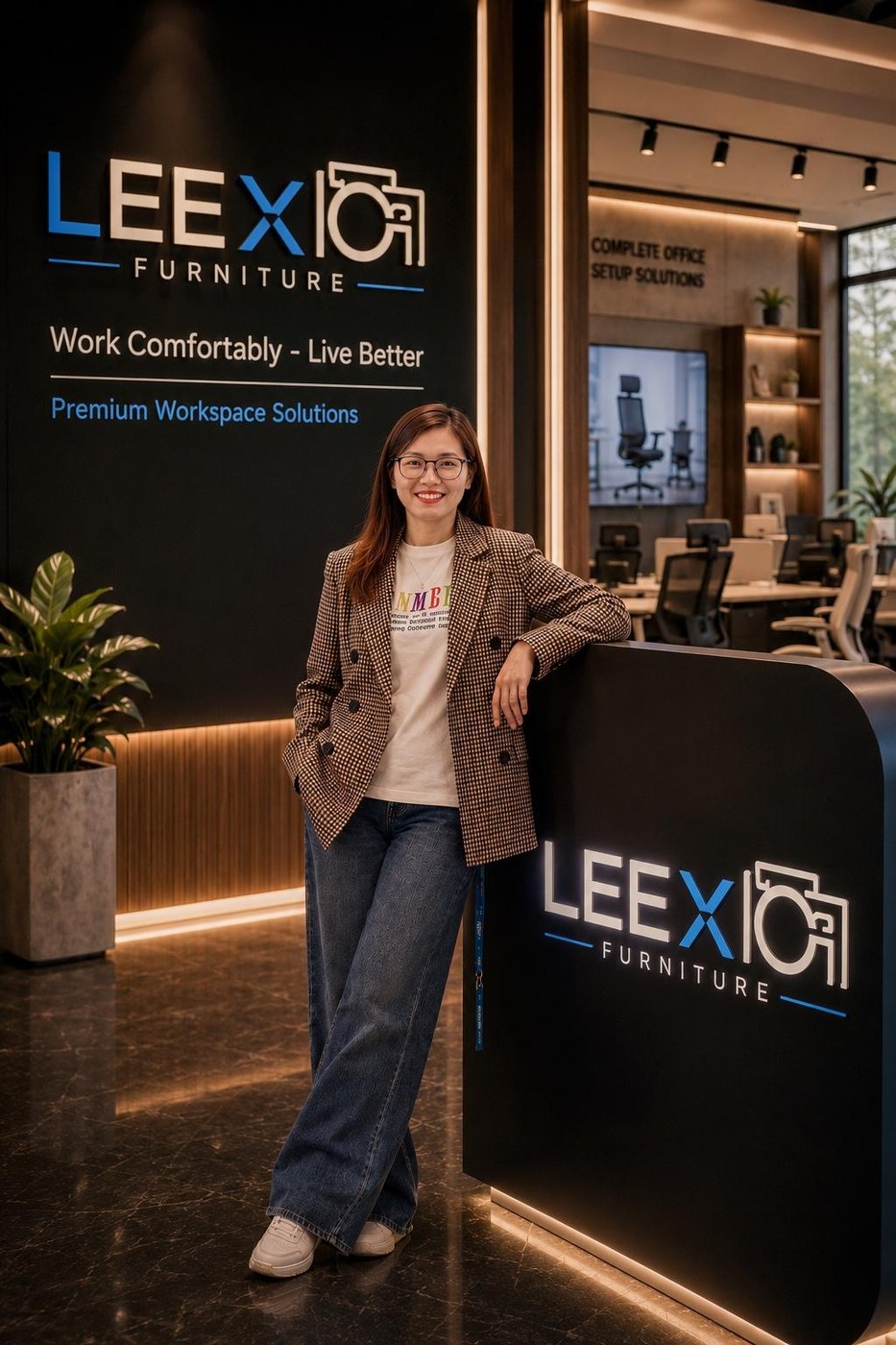 Chị Phùng Phương — Giám đốc LEEXO Nội thất cao cấp