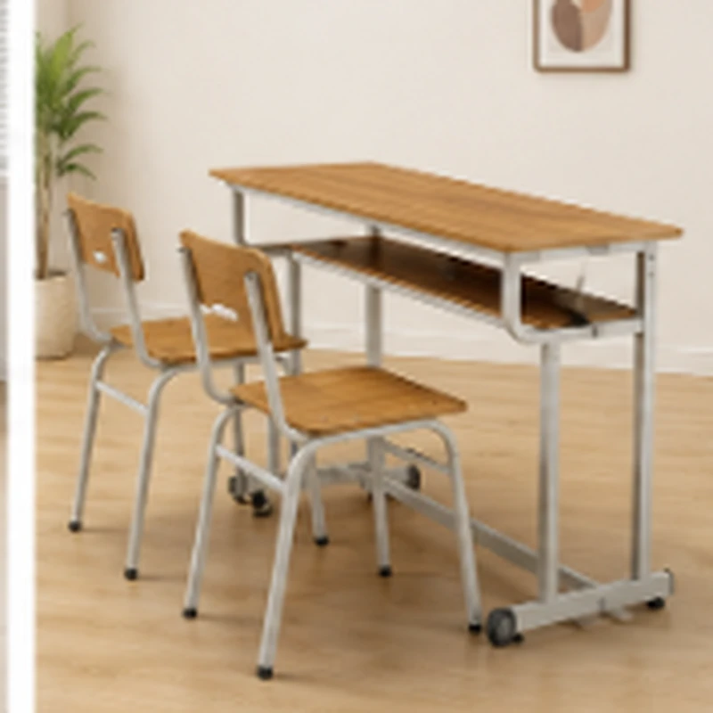 Bàn Ghế Học Sinh Gỗ Cao Su Dạng Rời - BGHS46