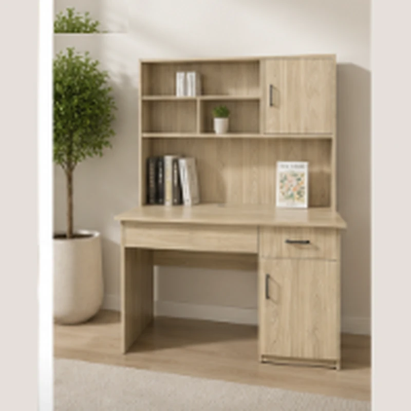 Bàn Làm Việc Liền Giá Sách 1m6 - BG54