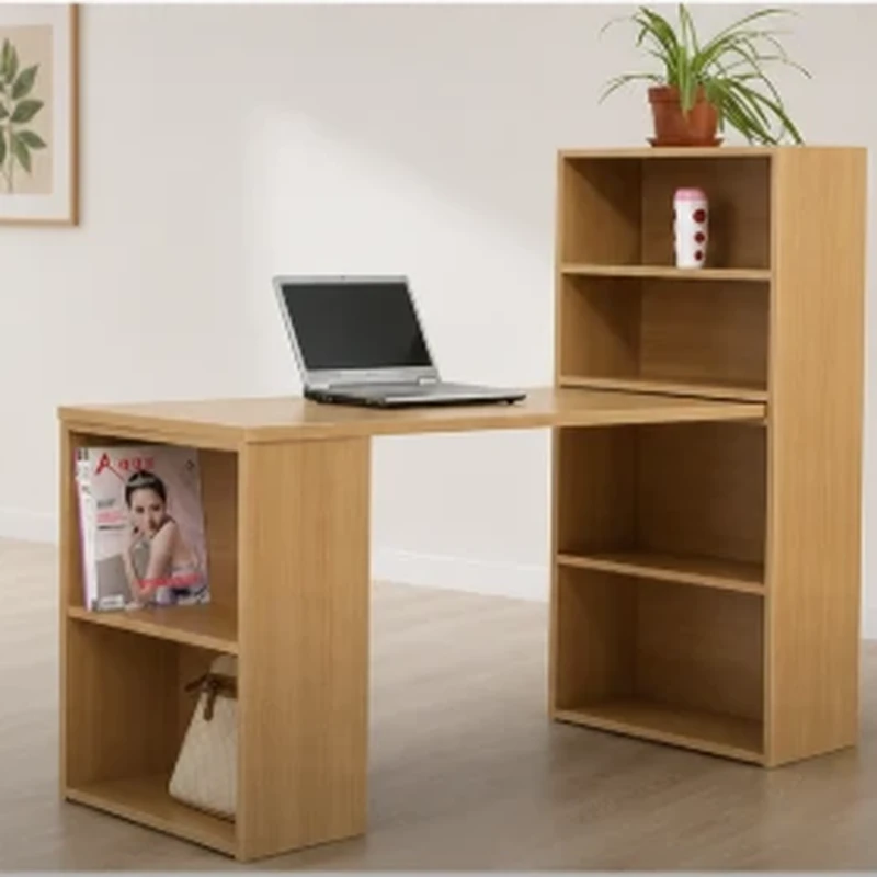 Bàn Làm Việc Văn Phòng Liền Kệ Giá Sách - BG20