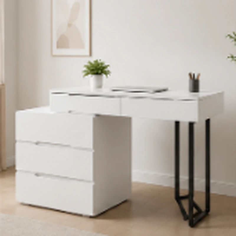 Bàn Trang Điểm Mini Chân Sắt Sơn Tĩnh Điện - BTD36