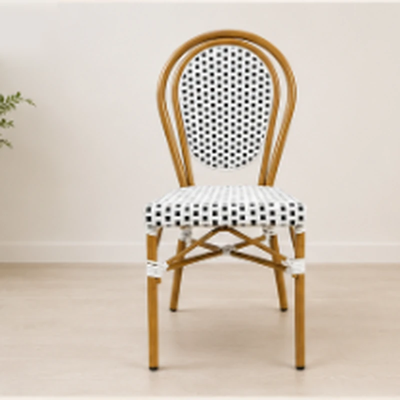 Ghế Sân Vườn Nhựa Mây Kiểu Dáng Đẹp - SV6