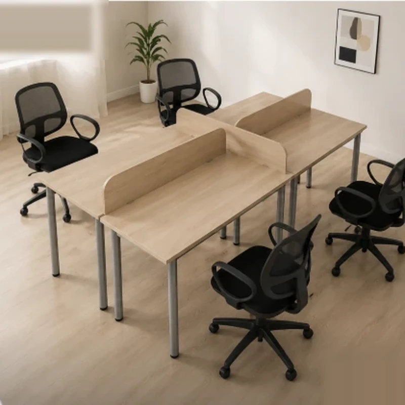 Bàn Cụm Văn Phòng Làm Việc Vách Ngăn 4 Chỗ - BC122