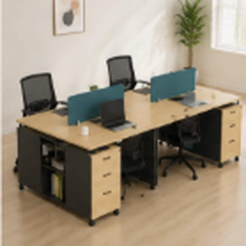 Cụm Bàn Làm Việc 4 Người - BC33