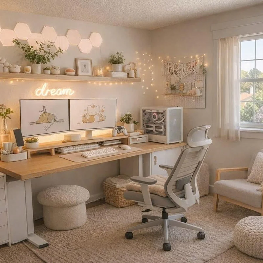 Góc Làm Việc Thanh Lịch Phong Cách Studio - DC32
