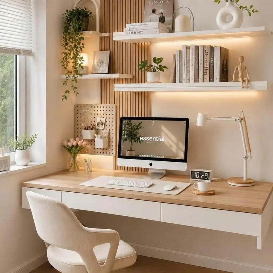 Góc Làm Việc Tối Giản Chuẩn Công Thái Học - DC50