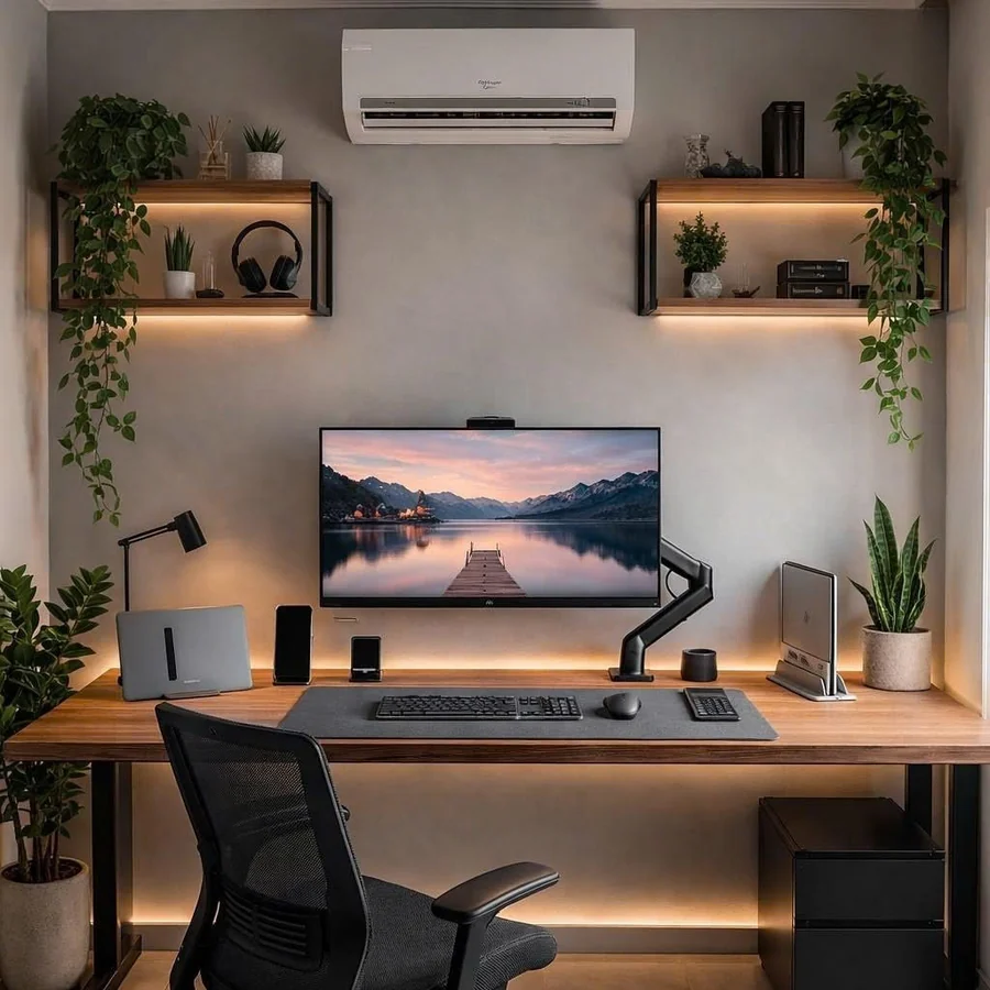 Góc Làm Việc Chuyên Nghiệp Ngập Ánh Sáng - DC76