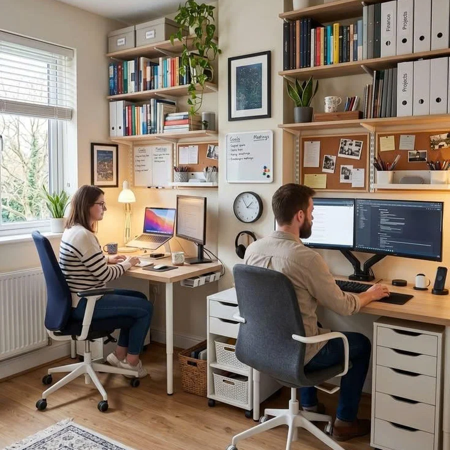 Góc Làm Việc Ấm Cúng Truyền Cảm Hứng - DC91