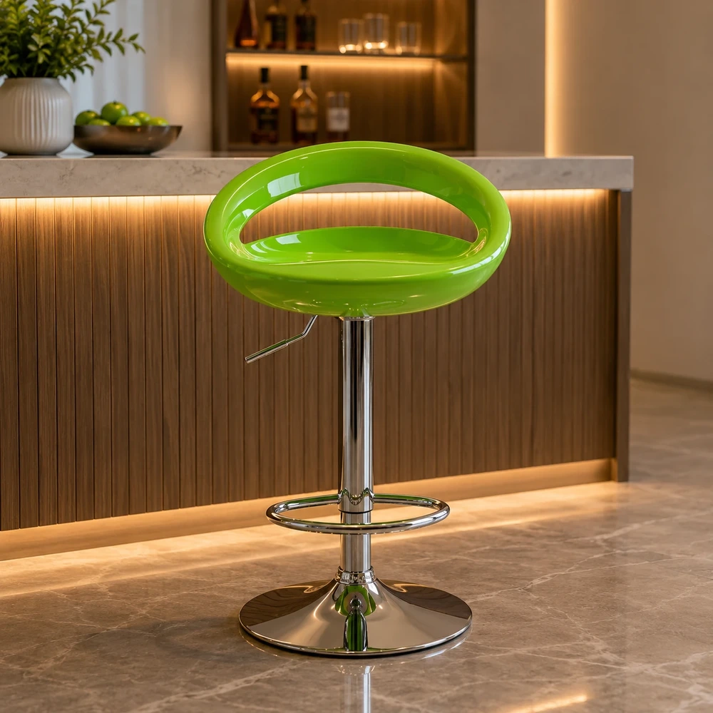 Ghế Bar Nhựa Đúc Bóng Hiện Đại - GB10