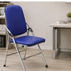 Ghế Xếp Chân Sắt Văn Phòng Lưng Cao - GXEP4