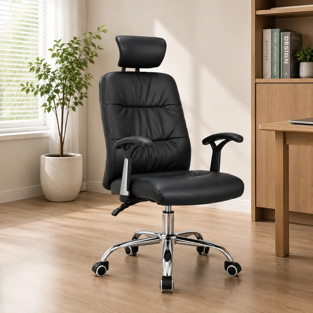 Ghế Giám Đốc Da Lưng Cao Có Tựa Đầu - LXGĐ507Đ