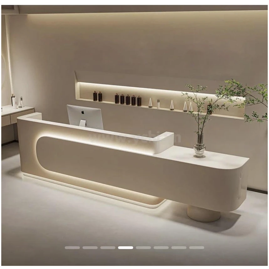 Quầy Lễ Tân Cao Cấp - QLT14