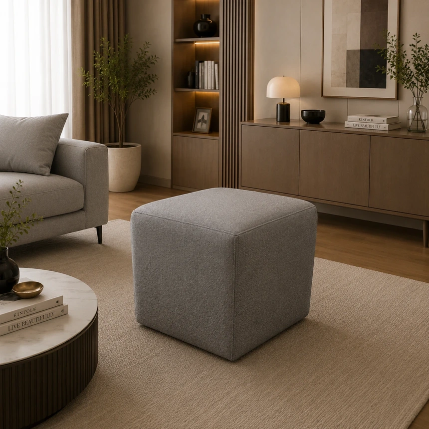 Đôn Vuông Sofa Bọc Vải Đẹp - SF45