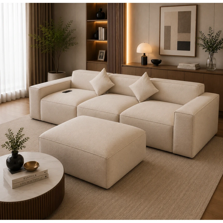 Ghế Sofa Góc L Phòng Khách - SF33