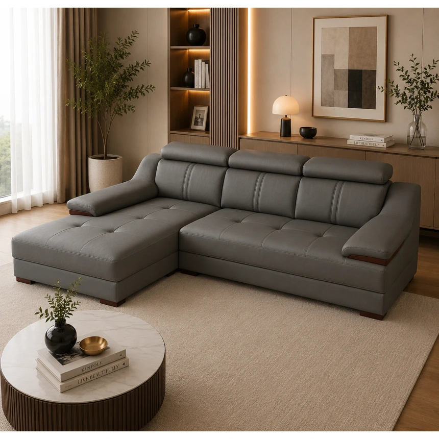 Ghế Sofa Góc L Cao Cấp - SF16