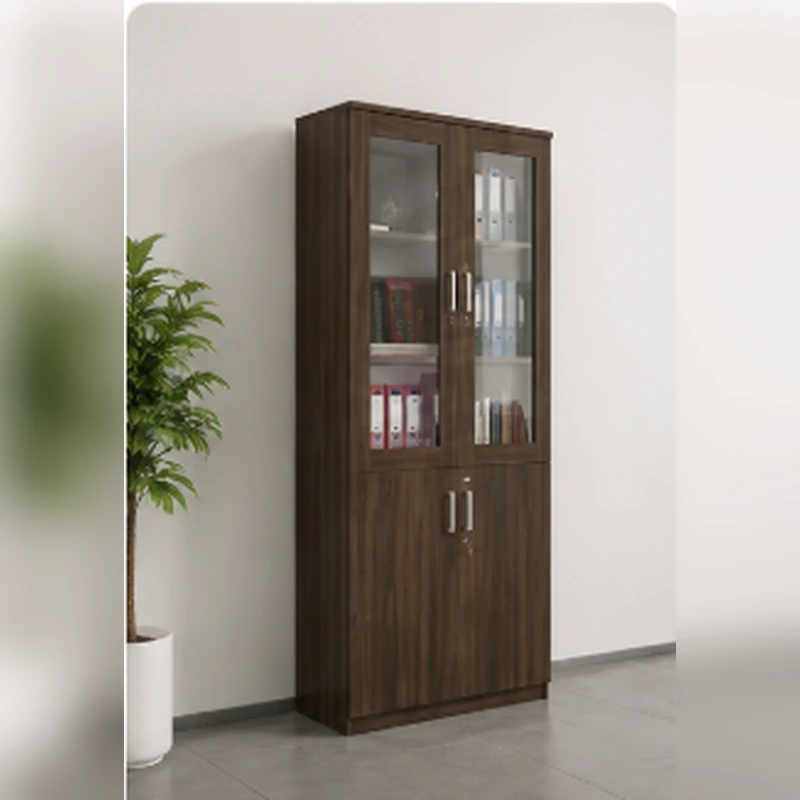 Tủ Tài Liệu Gỗ 2 Cánh Cao Cấp - THS3