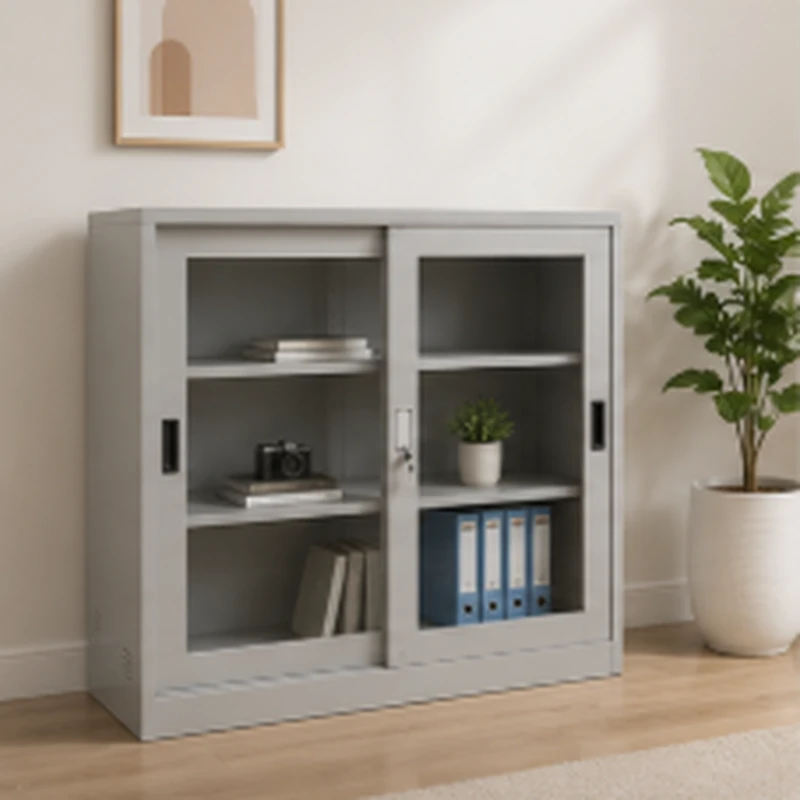 Tủ Locker Sắt Thấp Cánh Cửa Lùa - TLK55